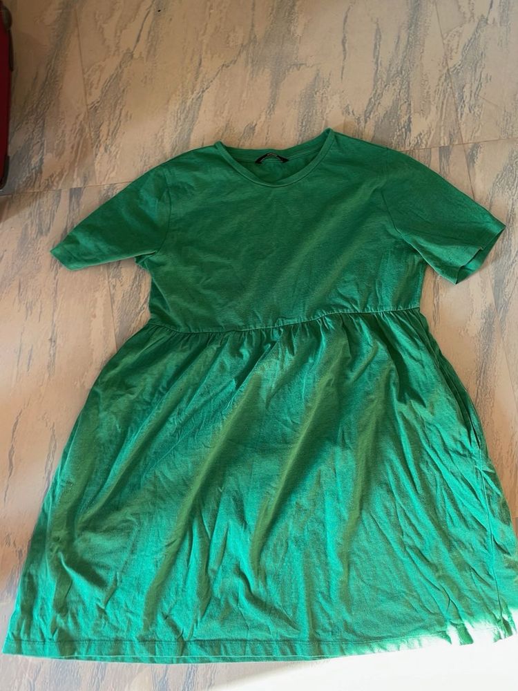 Green Casual Dress