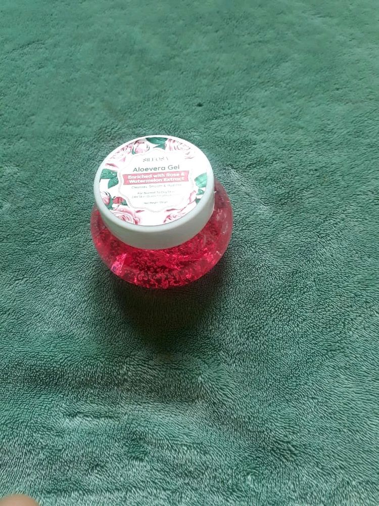 SILEOSA AloeveraGel Enriched With Rose&amp;Watermelon