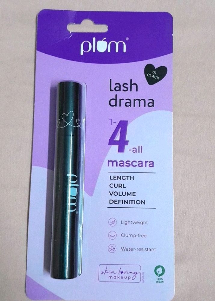 Plum Lash Drama 4-in-1 Mascara