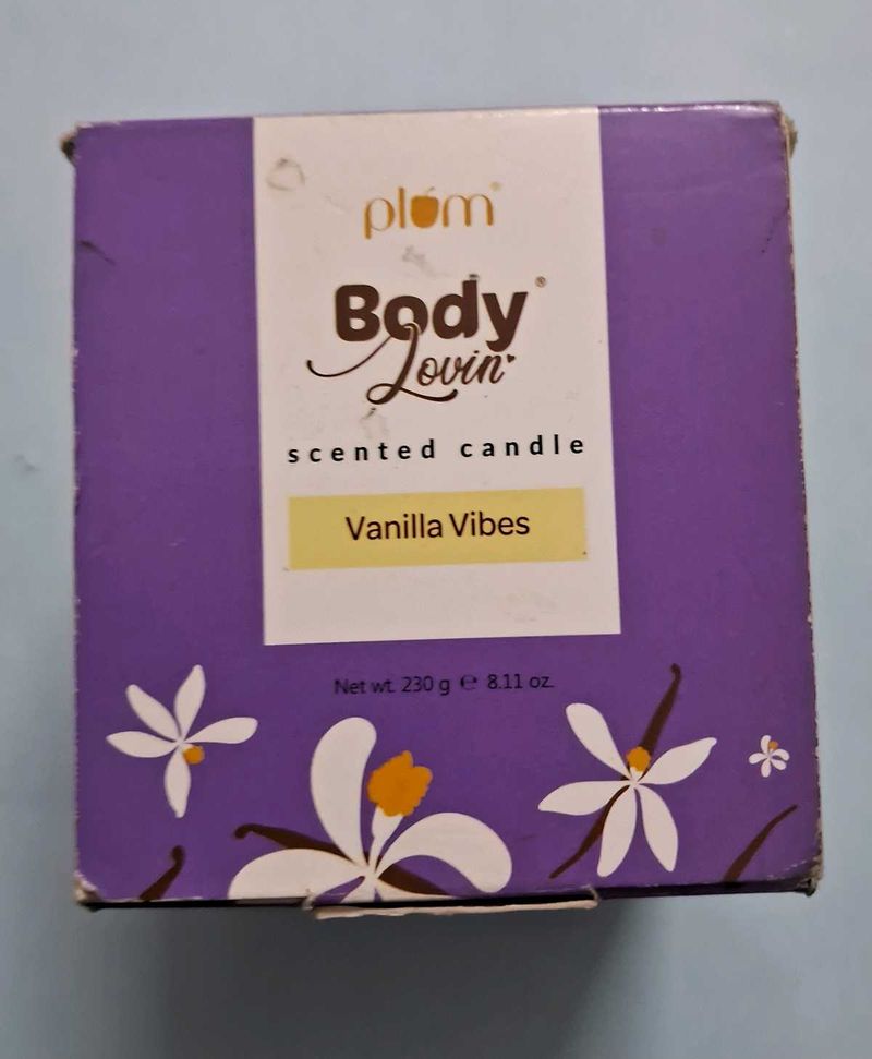 Plum Body Lovin&#39; Vanilla Vibes Candle