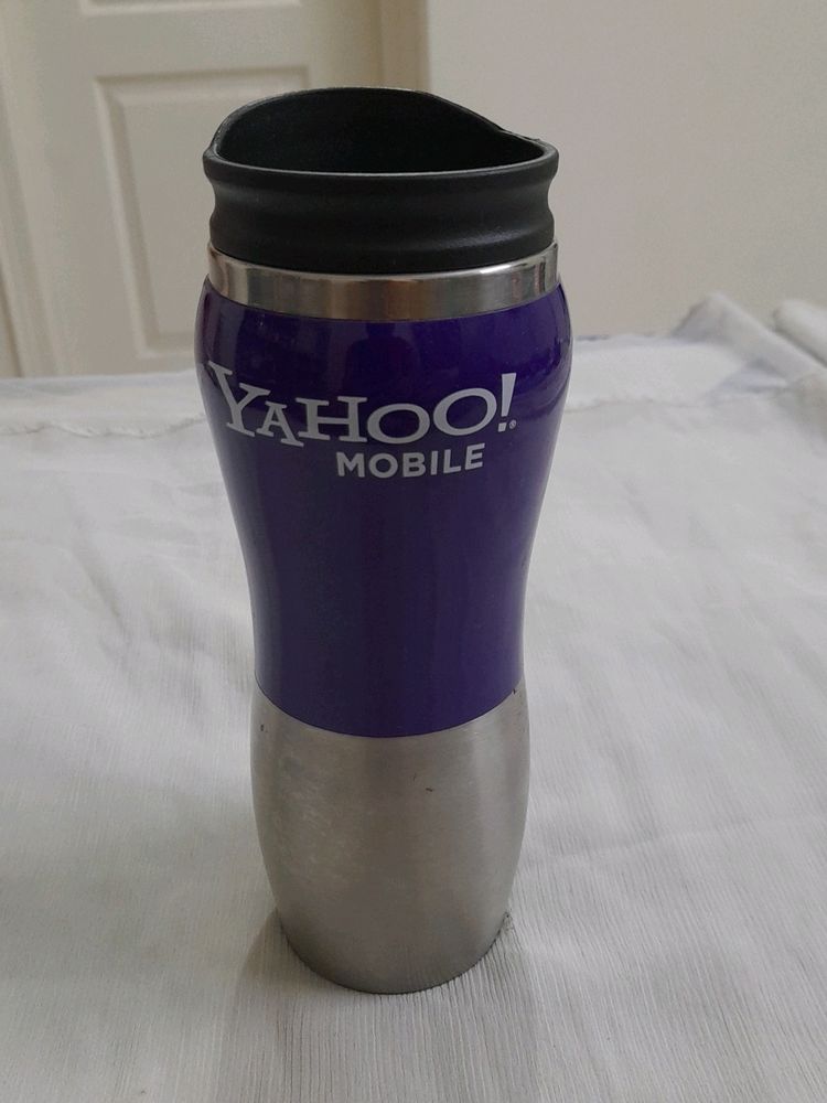 Yahoo Steel Flask