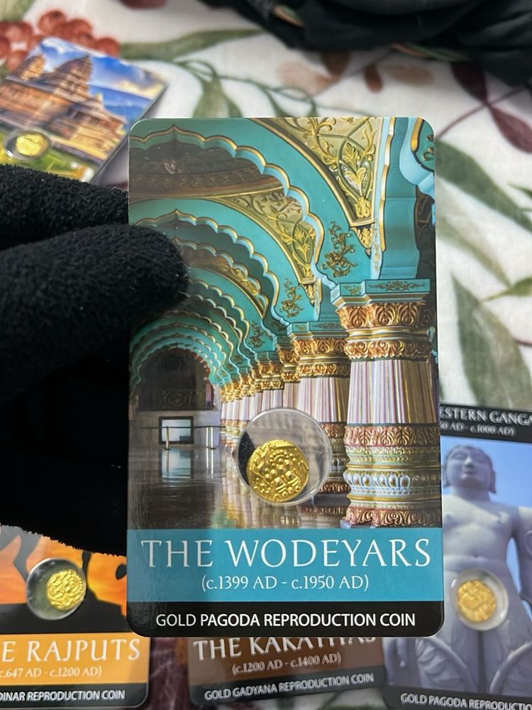 The Wodeyars Gold Pagoda Reproduction Coin