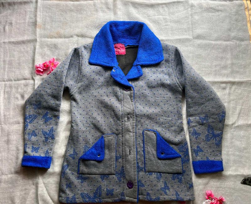 Butterfly Print Jacket