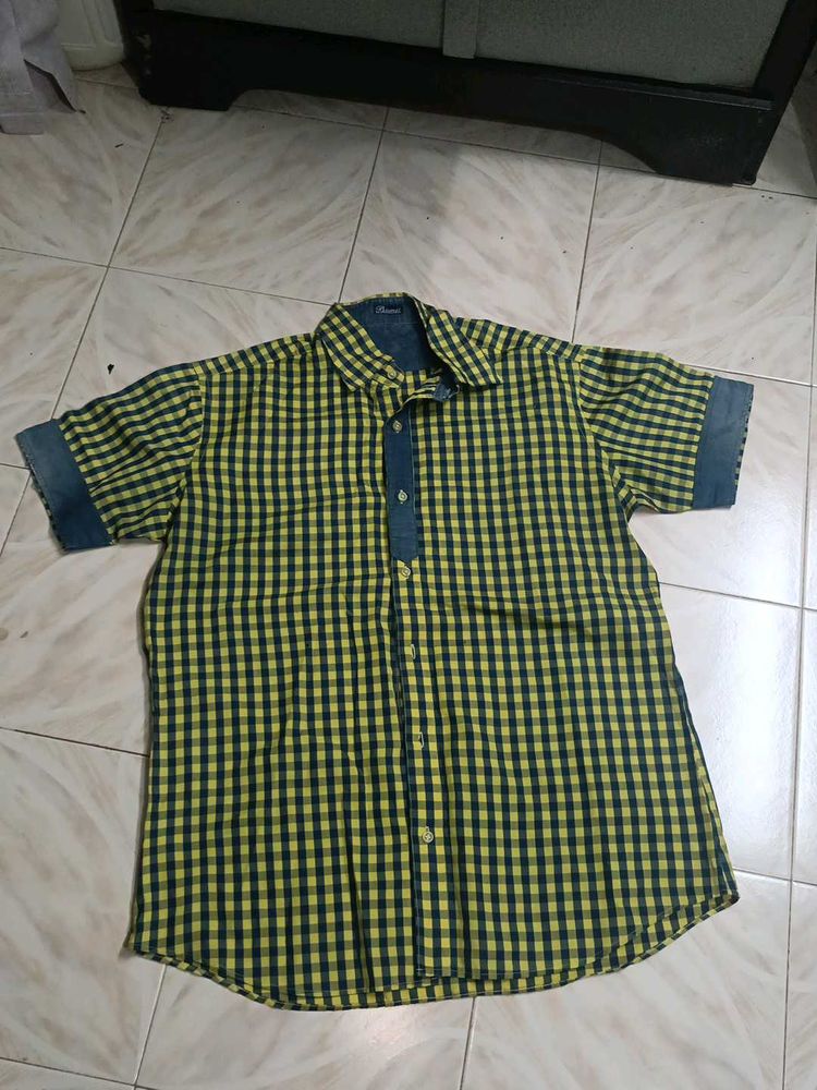 Branded Check Shirt
