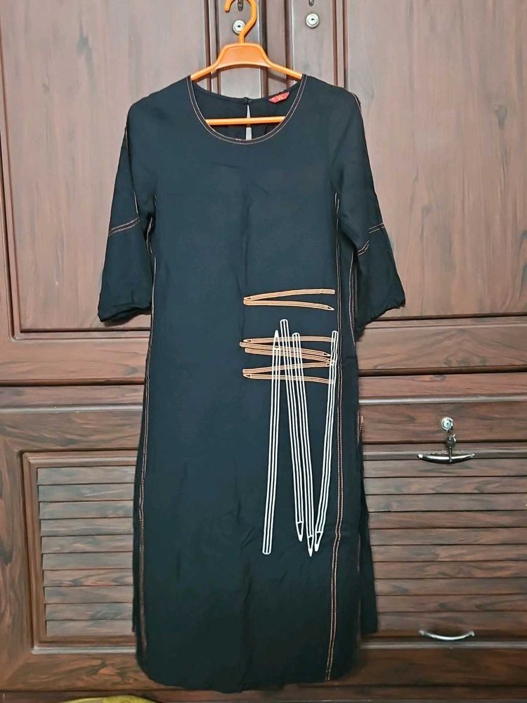 Elegant Black kurta