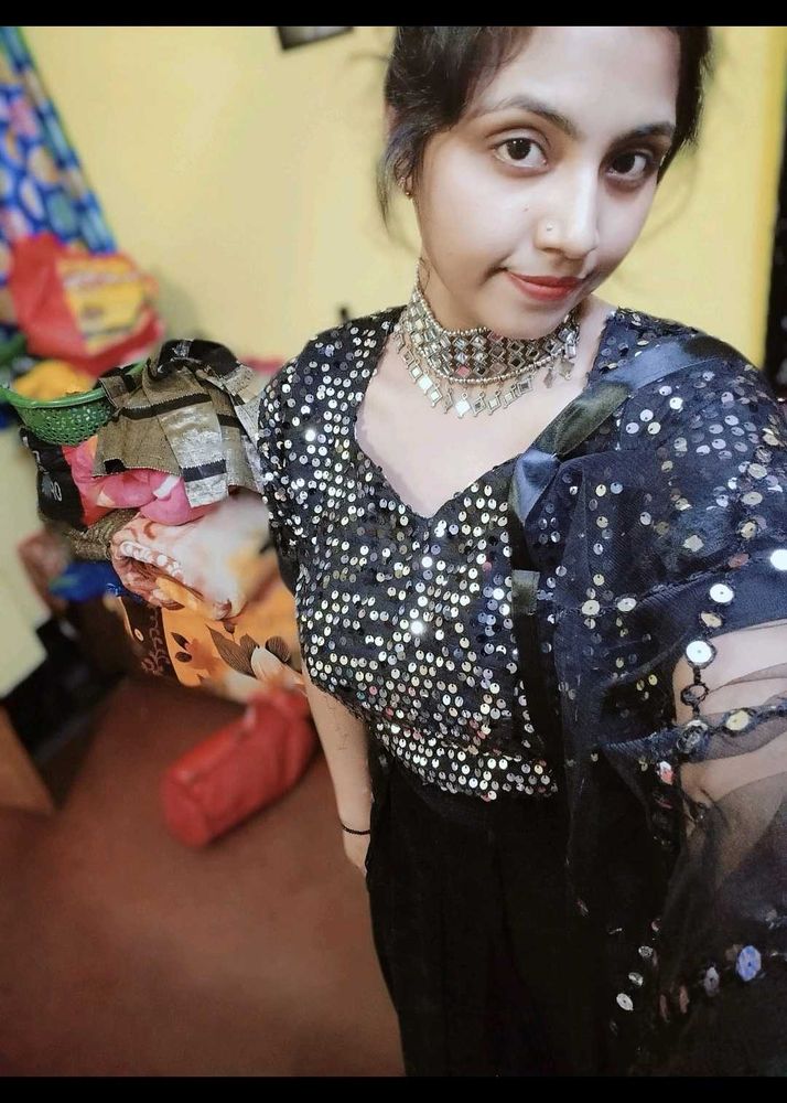 Top Dupatta Palazzo Set