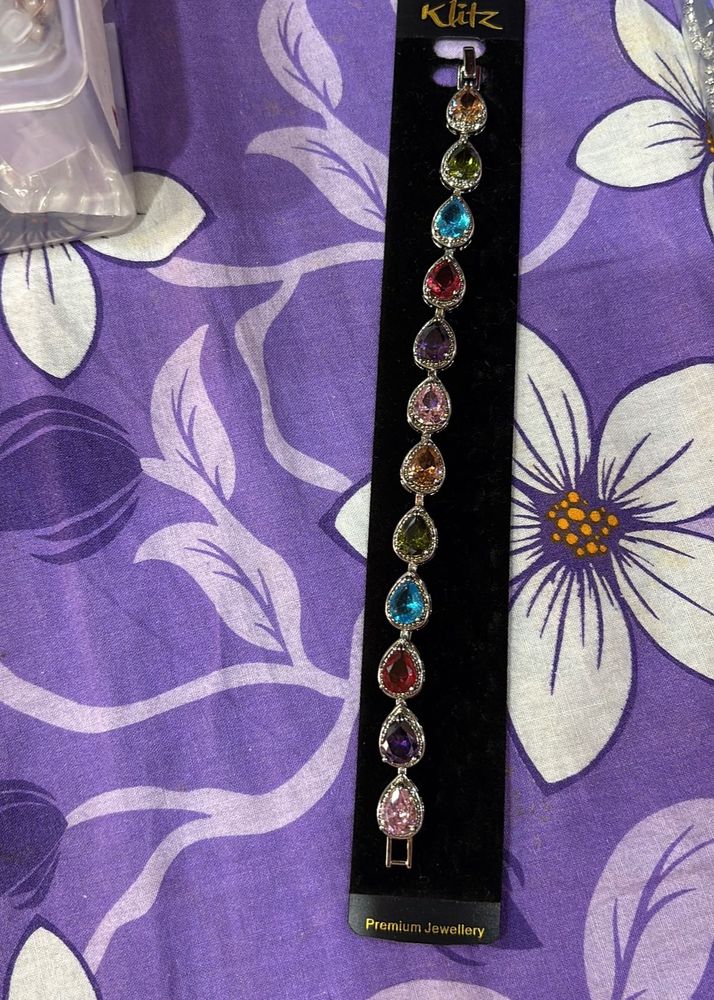 Colorful Gemstone Bracelet