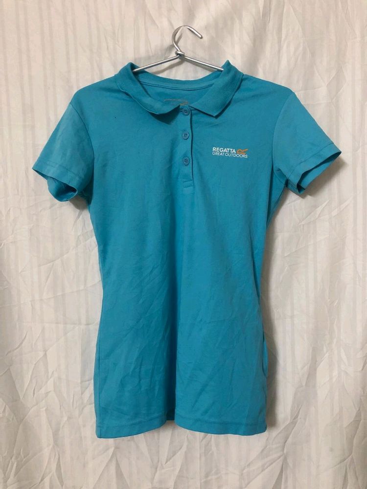 Blue Short Sleeve T Shirt
