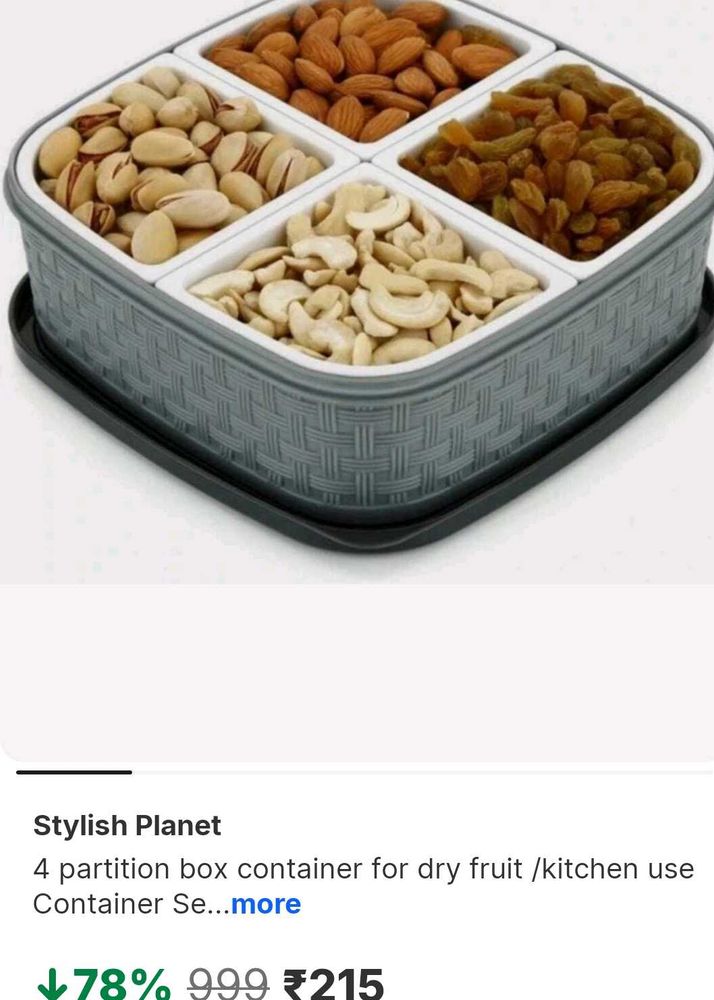 Dry Fruit Container