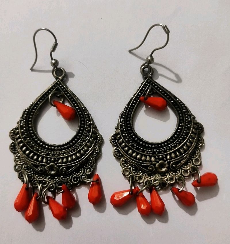 Oxidized Earrings🌼❤