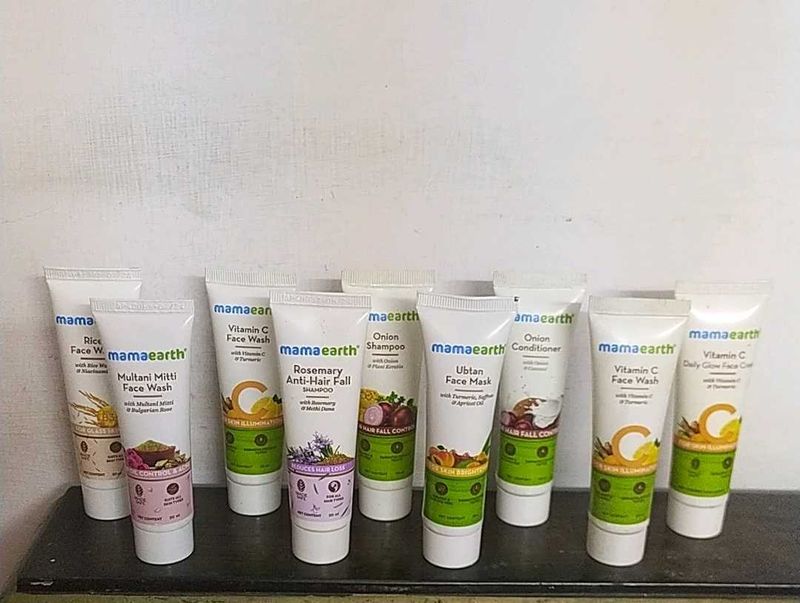 Mamaearth Beauty Products Pack Of 9