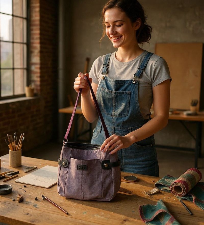 Elle Unisex Nylon Sling Bag