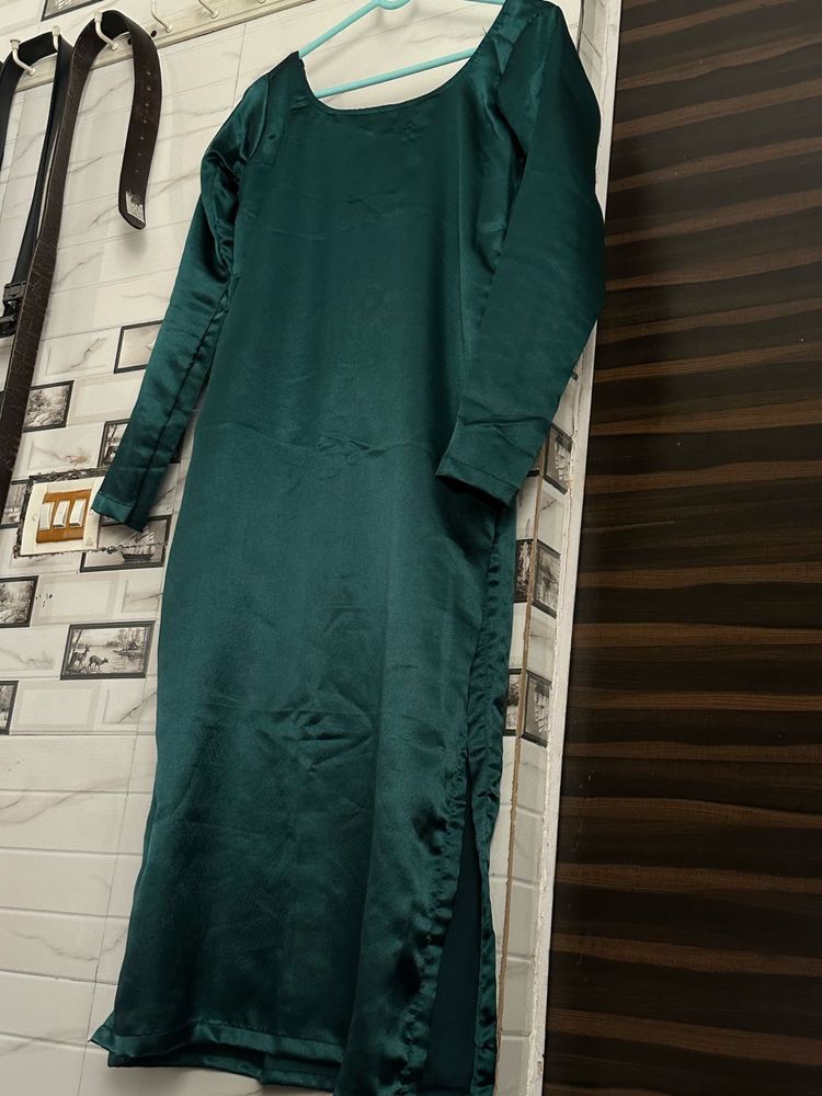 Emerald Green Ethnic Gown