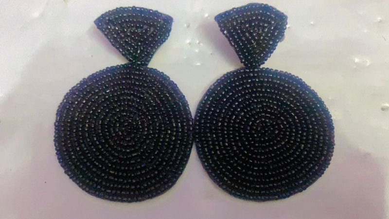 Beaded Statement Earrings