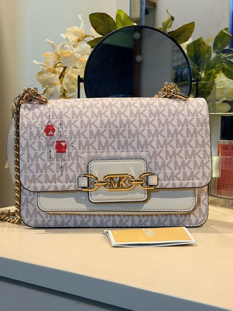 Michael Kors Special Edition Heather Large Logo Ba