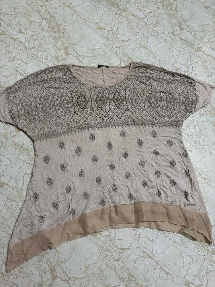 Boho Chic Patterned Top