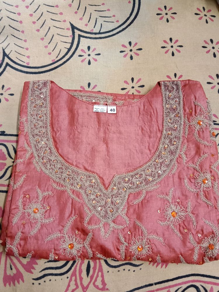 Silk Salower Suit