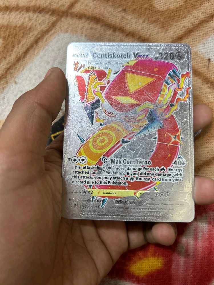 TWO POKEMON CARD