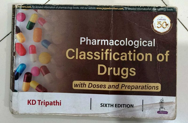 Pharmacological Classification of Drugs