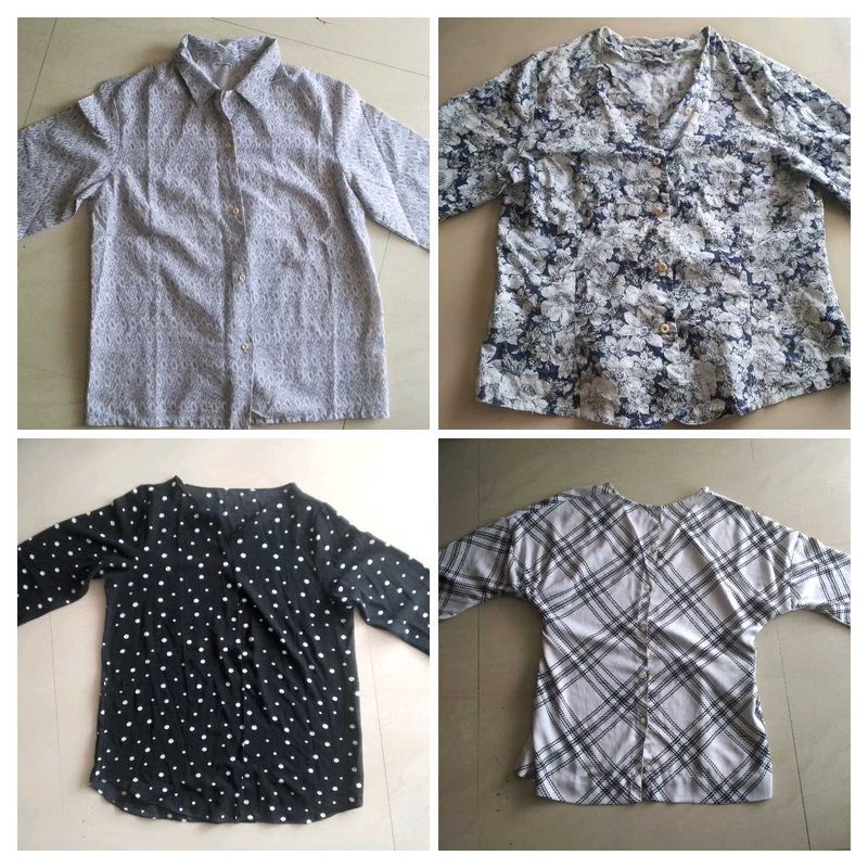 Women Combo Shirt/Tops- Pack Of 4