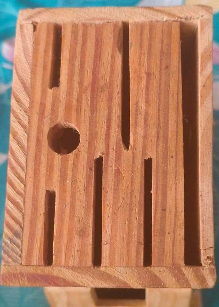 Wooden Knife Block