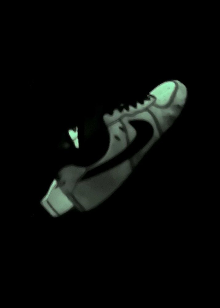 Nike Airforce 1 Smile Swoosh Glow In Dark