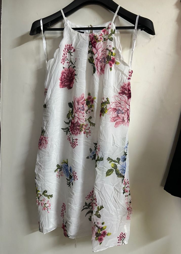 Floral Halter Dress