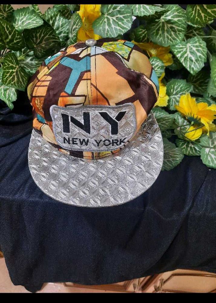 NY Graphic Print Baseball Cap
