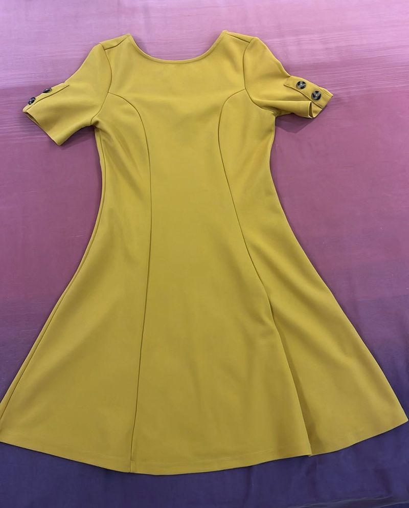 Cover Story Mustard Dress