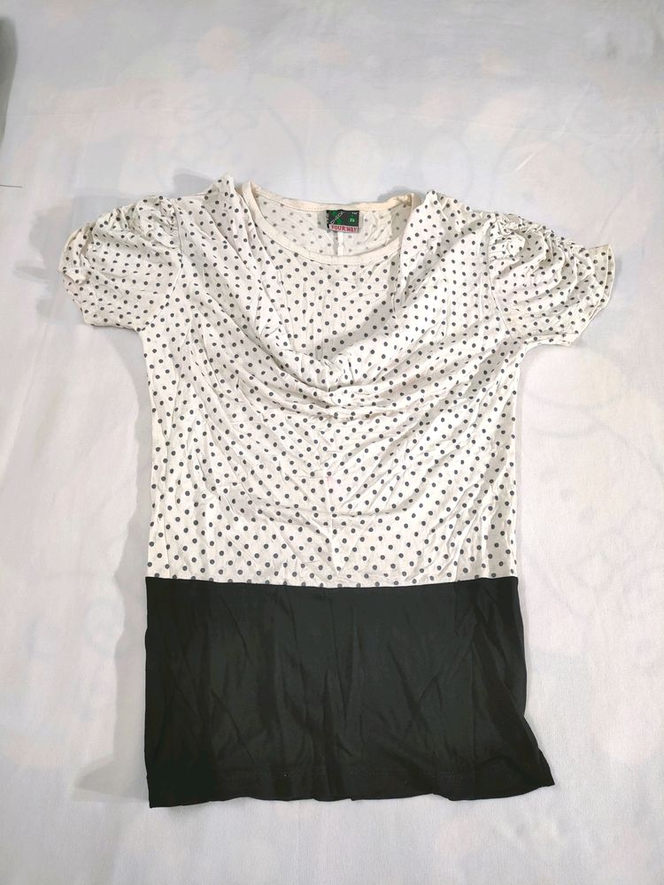 Polka Dot Women&#39;s Top