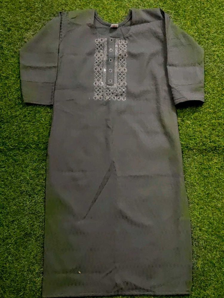 Stylish Gray Kurta