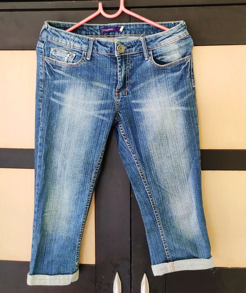 Three Quarter Jeans