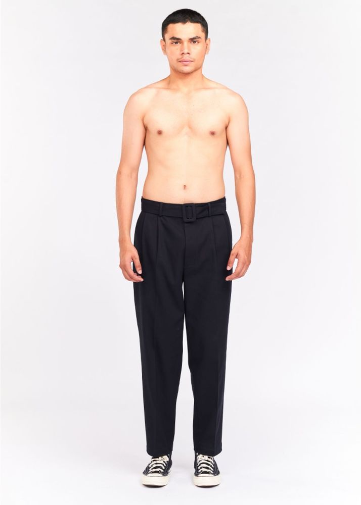 BHANE KNOTTY PLEATED TROUSER