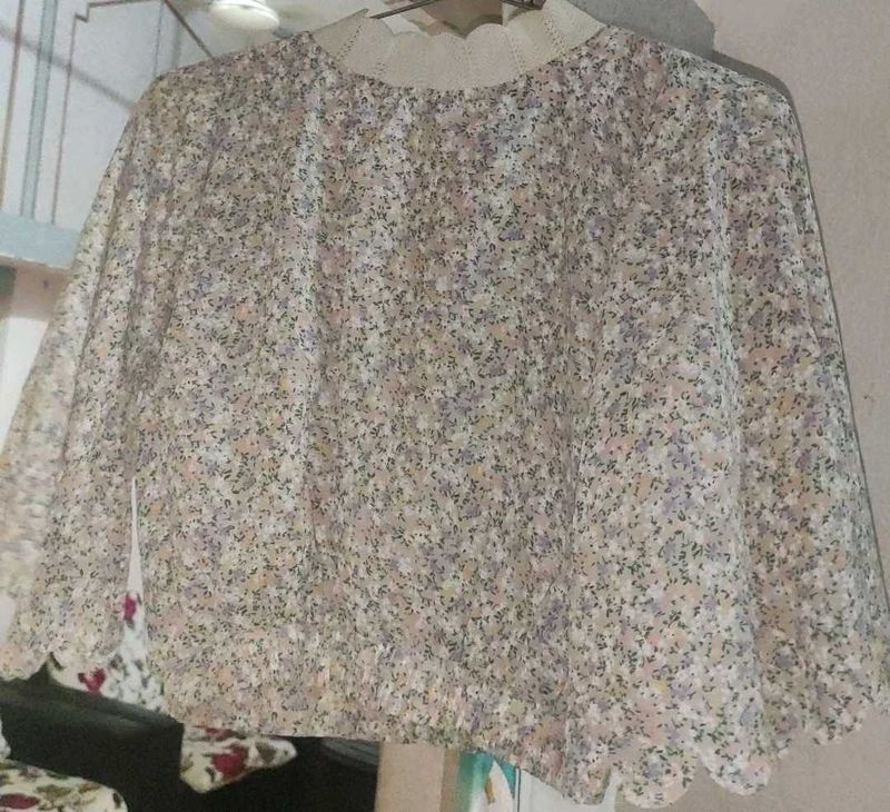 Floral Print Top