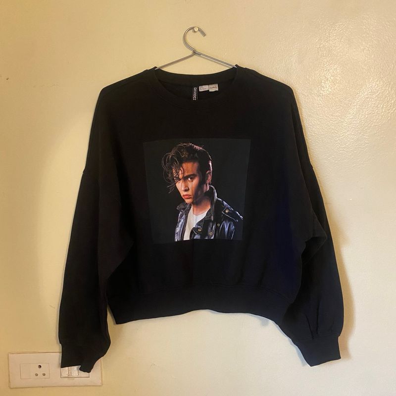 H&amp;M Johnny Depp Crybaby Sweater