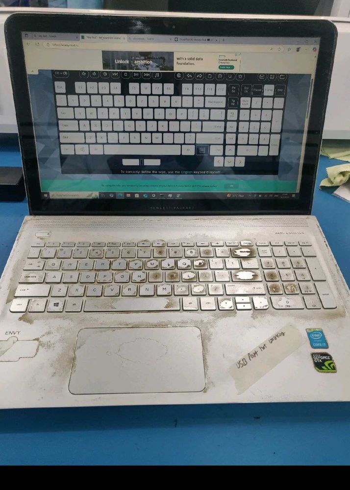 Hp Envy i7 Touch screen