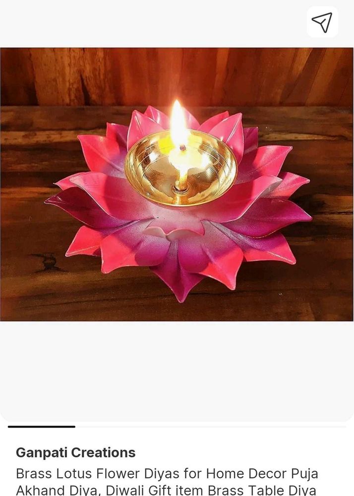 Lotus Flower Diya on sale