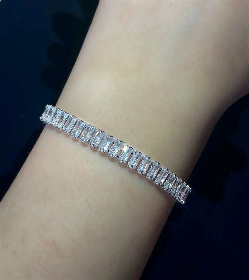 Silver Tennis Bracelet