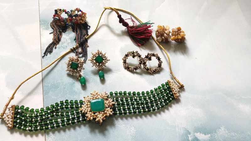 Combo Of Earings N Set