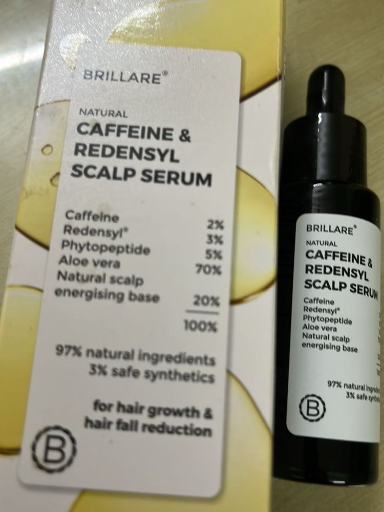 Brillare caffeine and redensyl scalp serum