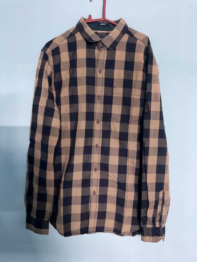 Checkered Casual Shirt Men🧒