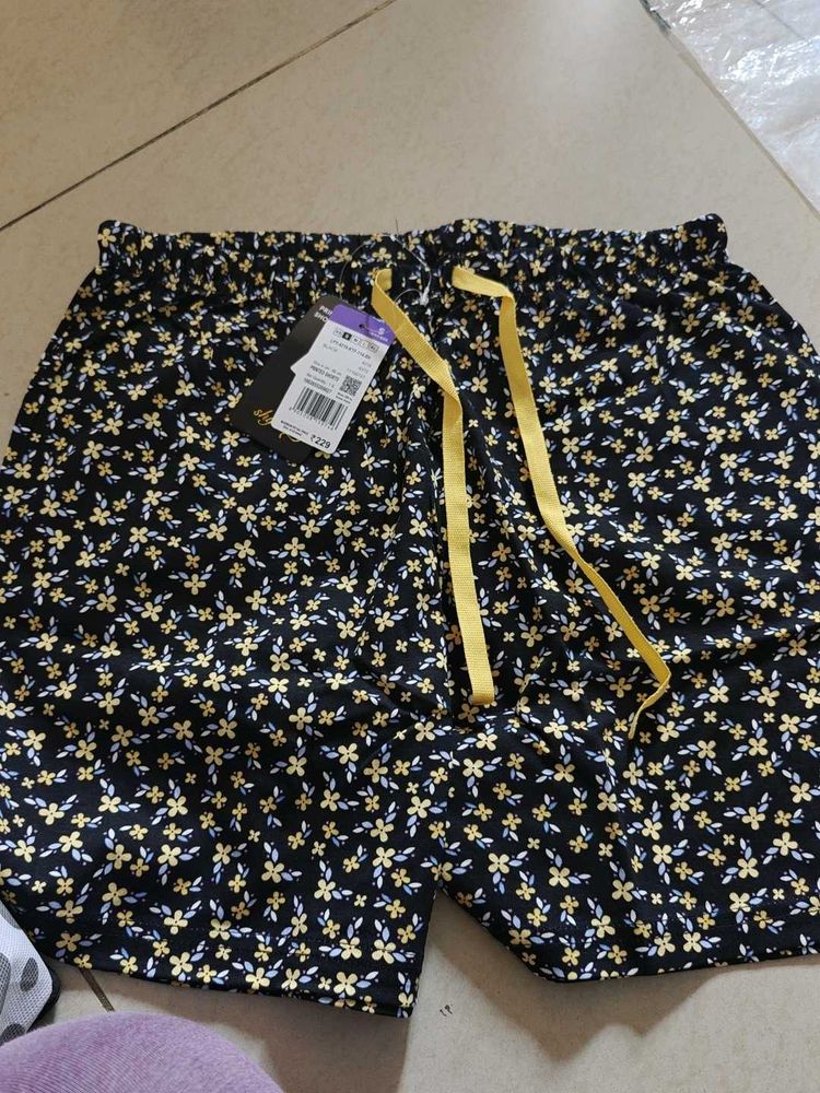 Floral Print Shorts