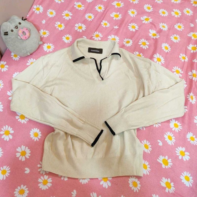 Cream Cosette Sweater