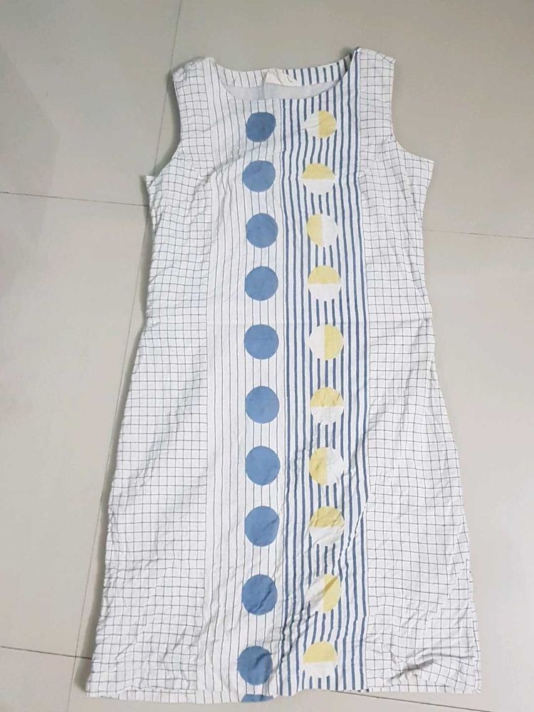 New Westside Cotton Straight Dress