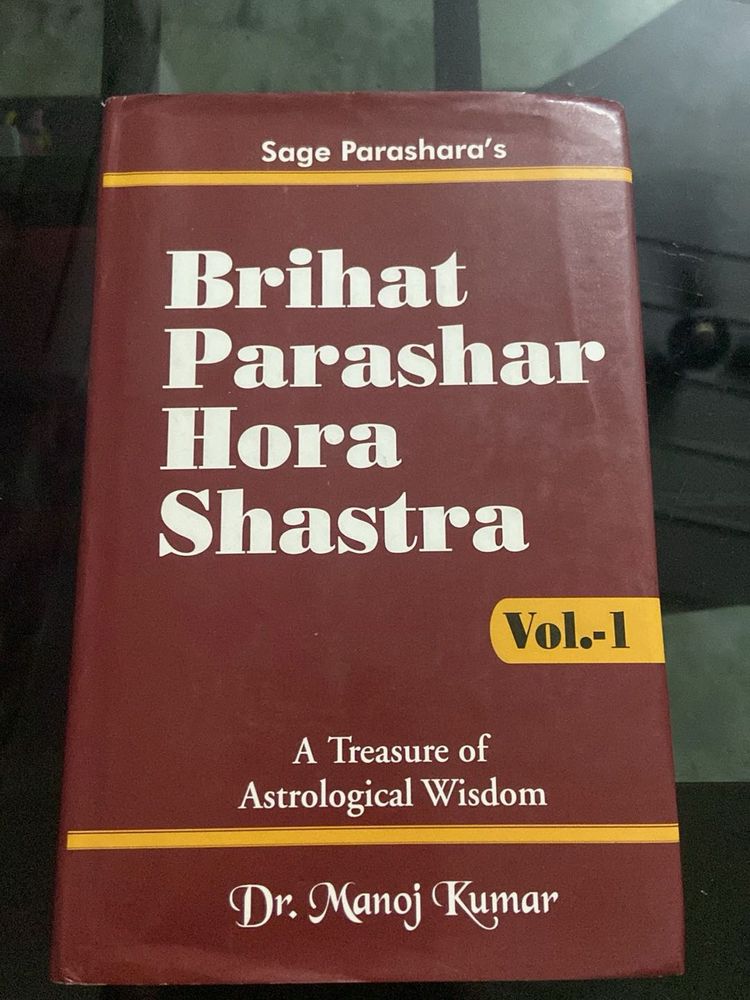 Astrology Book  ( BPHS) Vol. 1 And 2