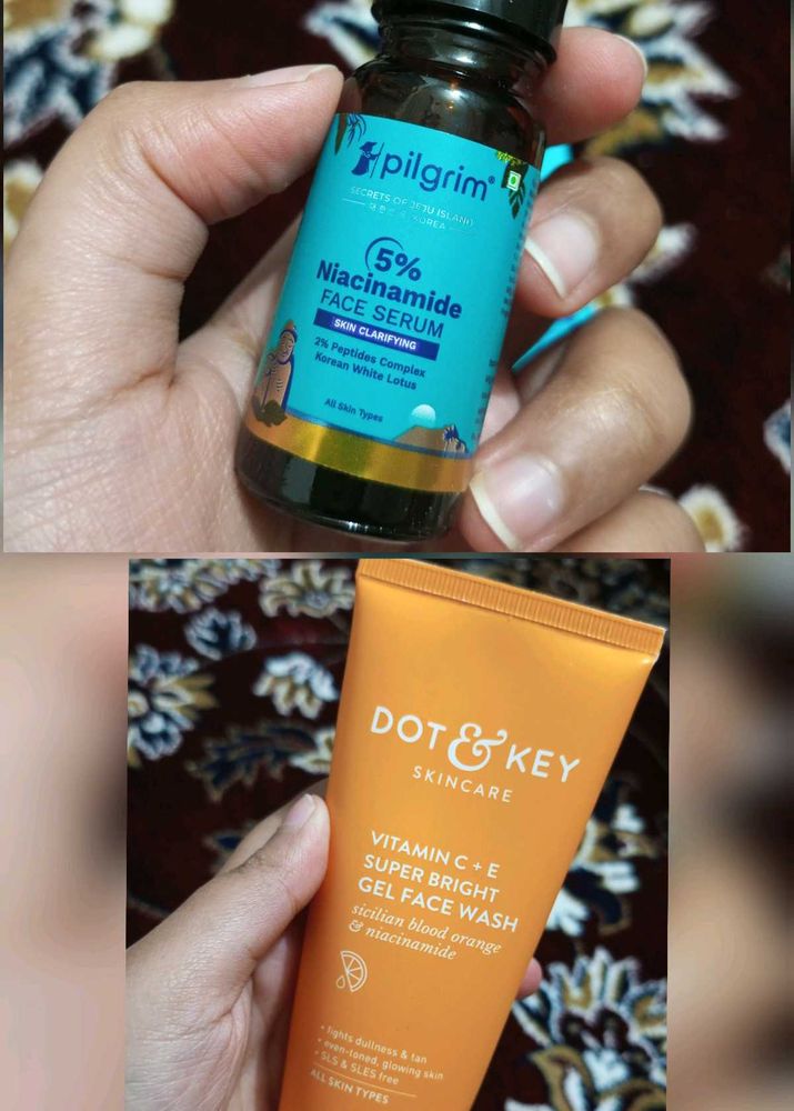 Pilgrim Serum &amp; Dot &amp; Key Face Wash