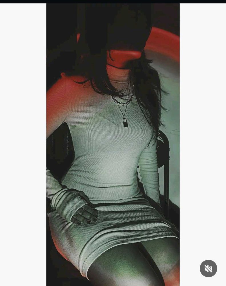 Urbanic Beige Bodycon Mini Dress