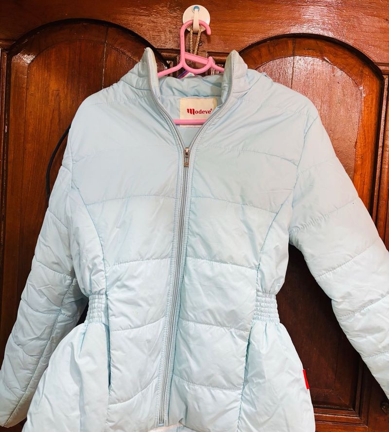 Sky Blue Puffy Winter Jacket✨✨✨✨