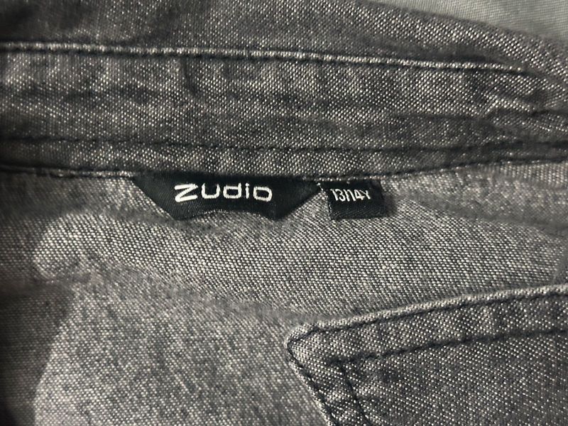 y2k faded grey denim jacket