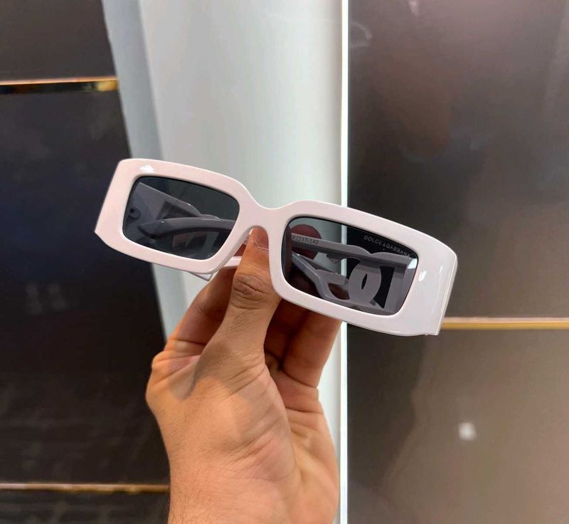 Dolce &amp; Gabbana White Sunglasses New